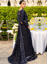 Gulaal Embroidered Viscose Unstitched Saree - GL23W GL-WU-23V1-07 LEENA